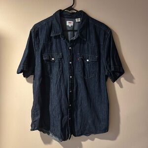 Levi’s denim pearl snap